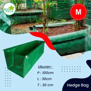 Hedge Bag Eco Pack Tabulampot Panjang (Size M Dimensi 100x30x30 cm berat 350 gr/pc)